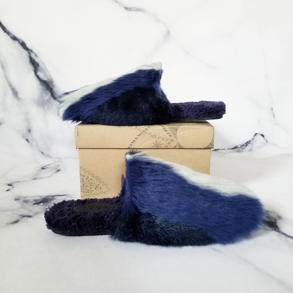 Free People Daylights Slipper in Sapphire Blue - Picture 8 of 15